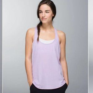 Lululemon Athletica 105 Singlet Size 6 Heathered Purple